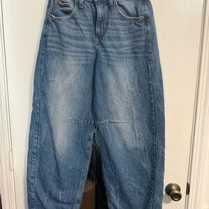 BDG Blue Boyfriend buckle Jeans